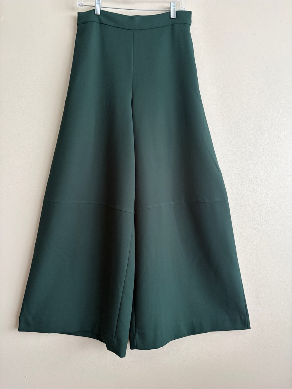 Wide-Leg Green Palazzo Pants
